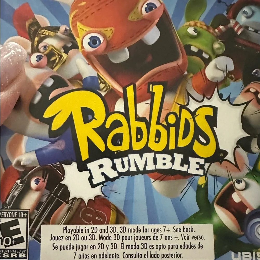 2/$35 Nintendo 3DS Rabbids Rumble Rare - Picture 4 of 10